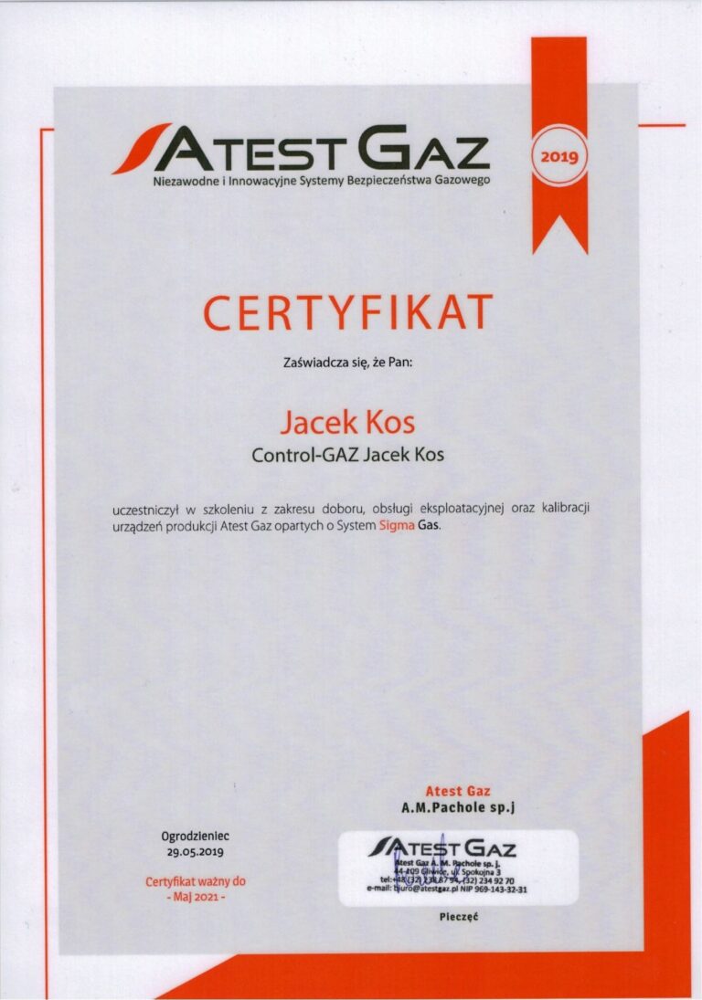 Certyfikat